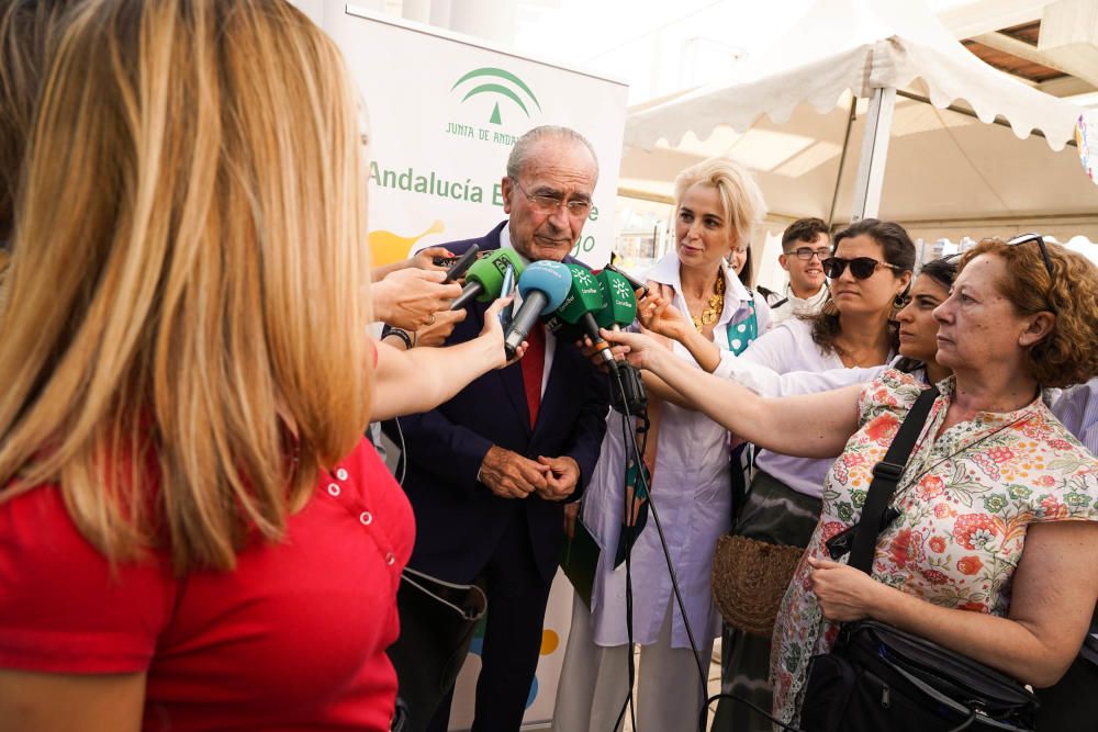 Imágenes de la undécima Feria de Emprendimiento Educativo, en el Palmeral de las Sorpresas, en la que han participado 650 estudiantes de Primaria, Secundaria, Bachillerato y Formación Profesional