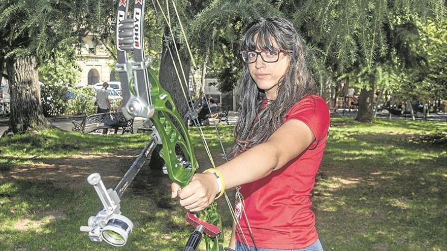 Una arquera de película