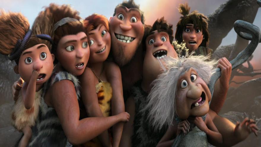 'Los Croods' se verán en Dreamworks como serie.