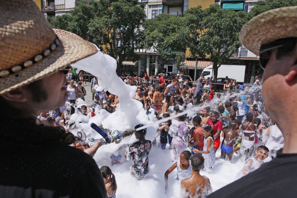 Escuma i rumba infantil a la segona jornada de la Festa Major de Salt