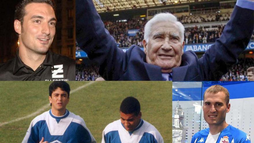 Semana de homenajes en Riazor: Arsenio, Scaloni, Bebeto, Mauro y Álex