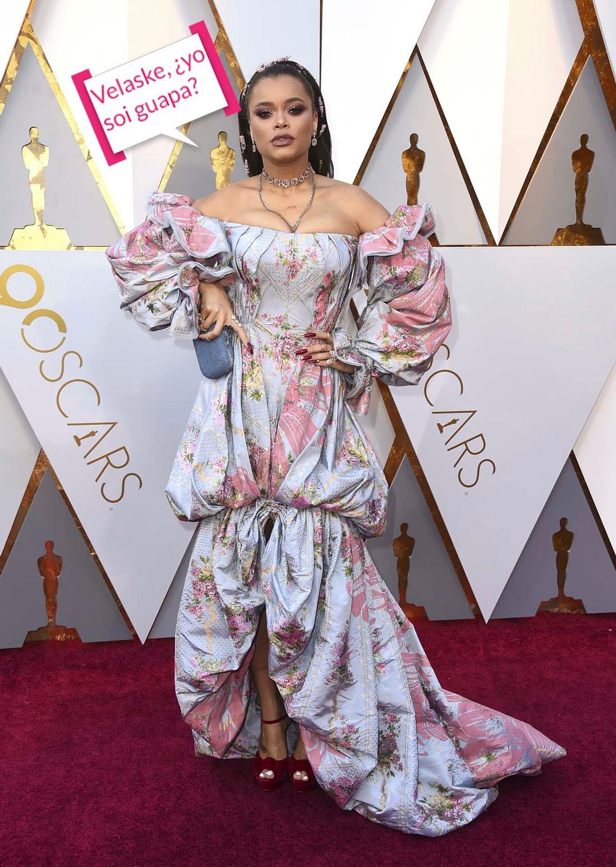 Andra Day es un cuadro de Velaske en los Oscar