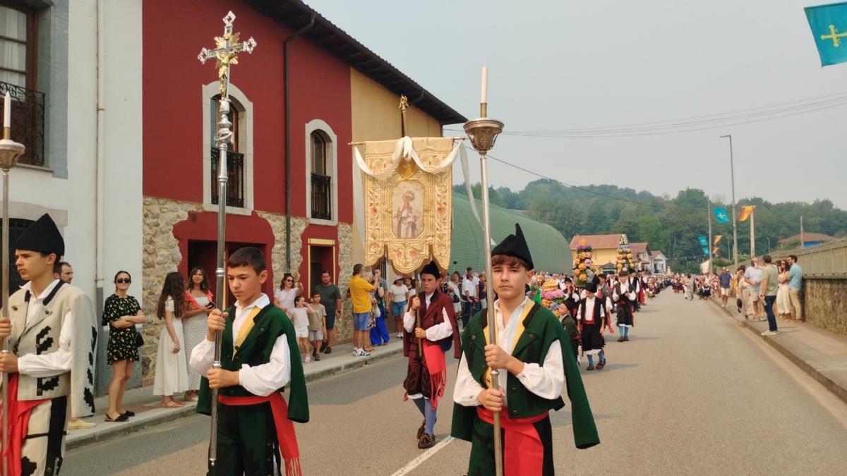 Fiesta de Nuestra Señora de Castru en Benia (Onís)