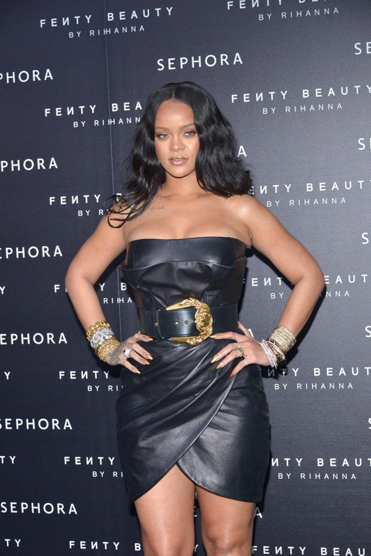 Rihanna, primer plano para el acto de Sephora