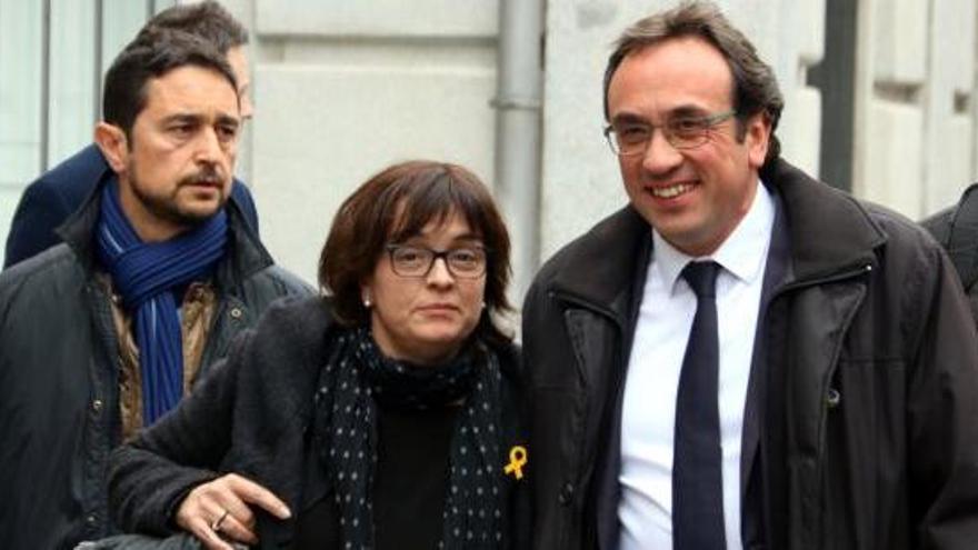 Josep Rull, tornant al Suprem el 23 de març passat.