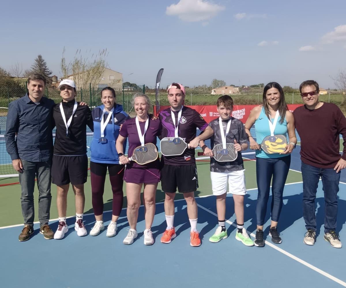 El Club Natació Lleida ha acollit, aquest diumenge 22 de març, la primera prova de la Copa Catalunya de Pickleball 2026