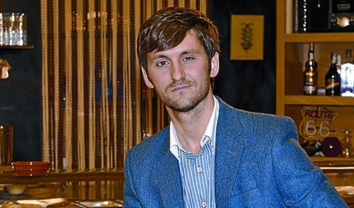 L’actor Raúl Arévalo, a la sèrie d’Antena 3 TV ’Con el culo al aire’. L’actor Raúl Arévalo, a la sèrie d’Antena 3 TV ’Con el culo al aire’.