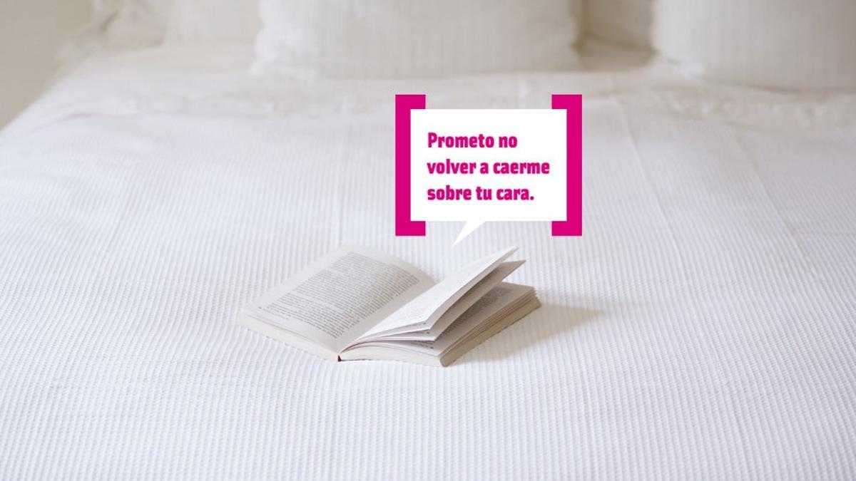 Libro sobre la cama