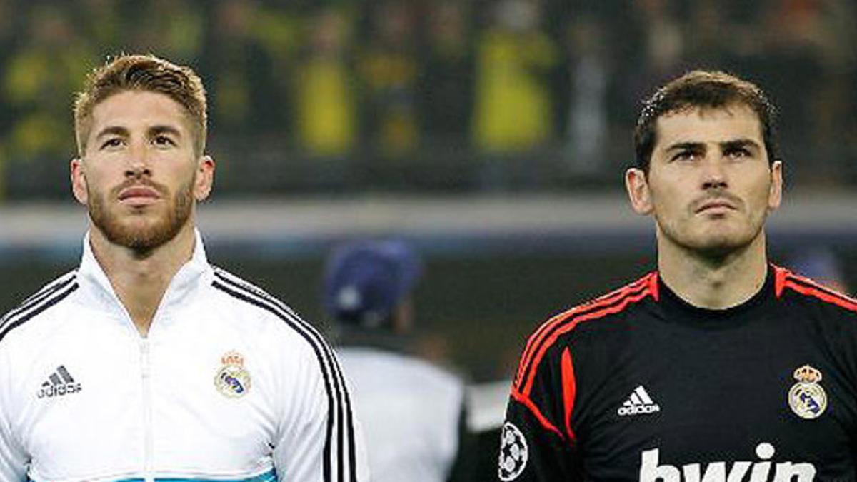 Sergio Ramos e Iker Casillas