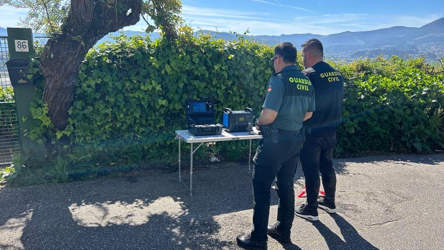 Neutralizan el dron de un vecino de Ourense cuando sobrevolaba la Vig-Bay en Baiona