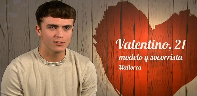 Valentino, pretendiente de First Dates.