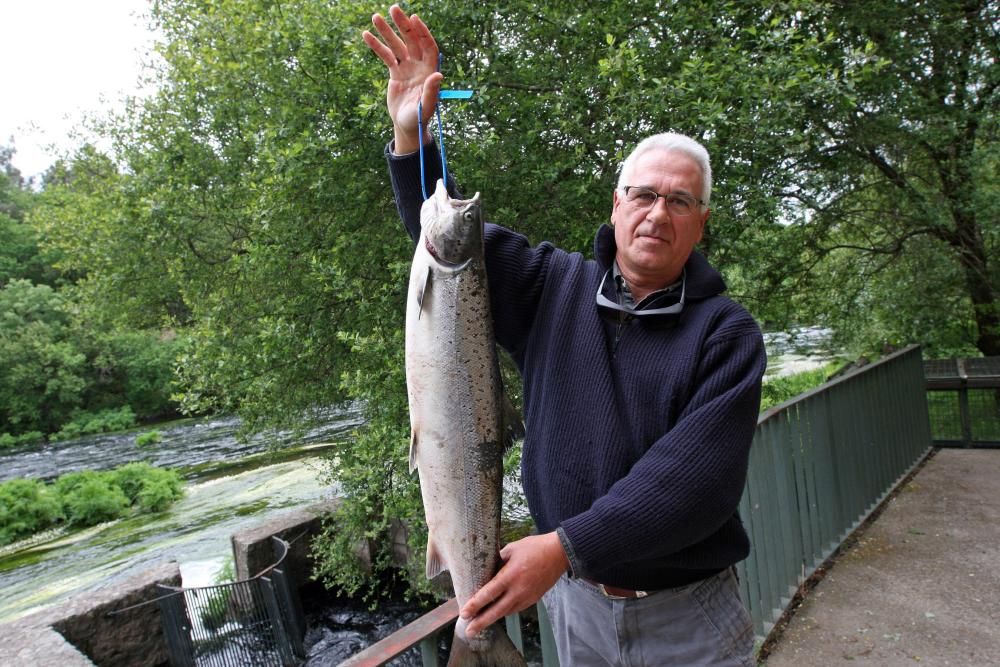 Primer día de la temporada de pesca del salmón