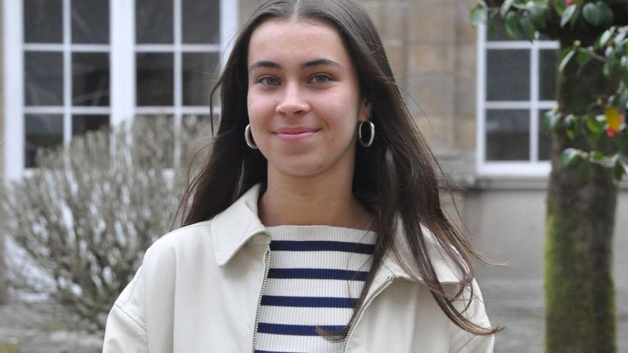 Teresa Andión Mosquera, alumna de segundo de bacharelato do IES Rosalía de Castro / cedida