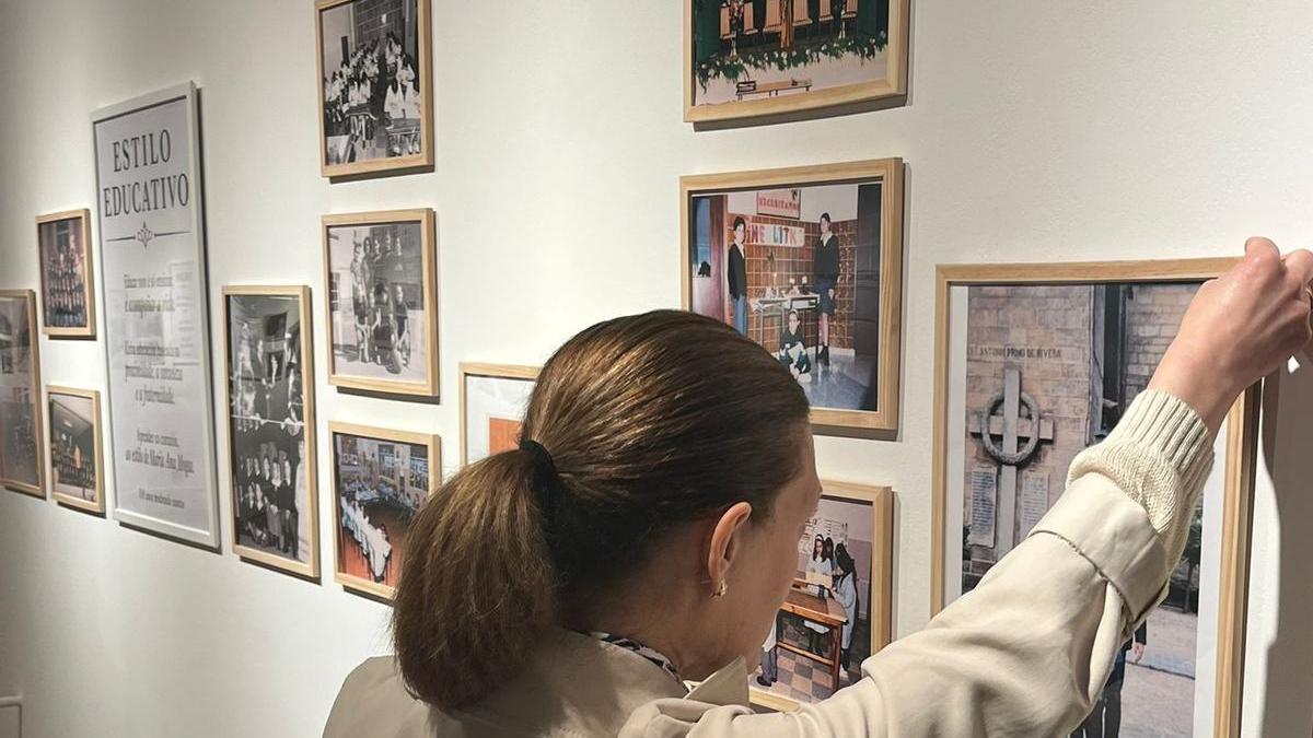 La exposición es un viaje en el tiempo.