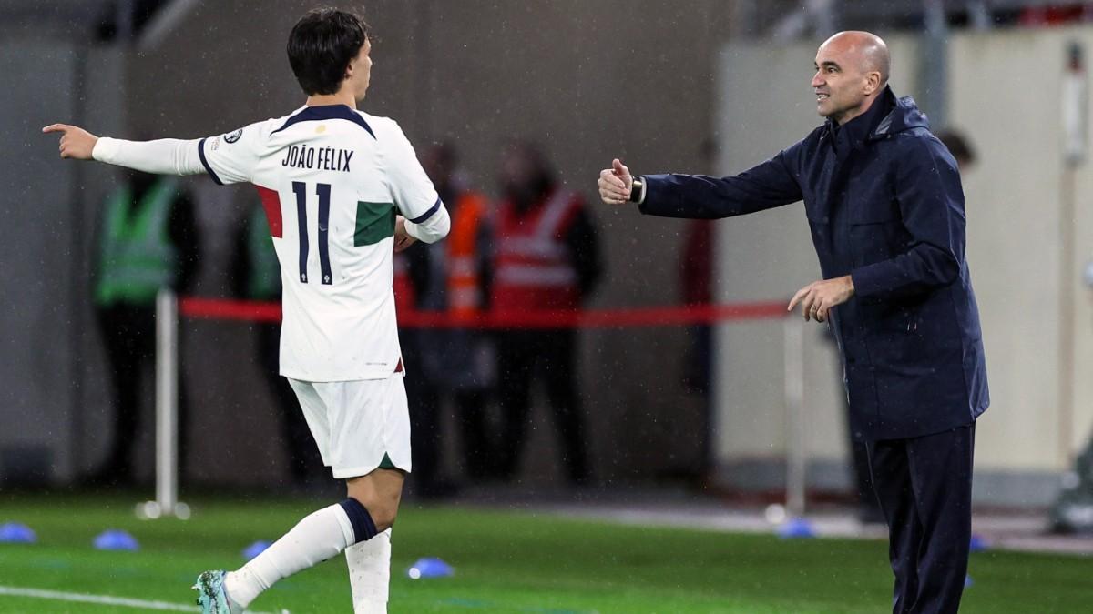 La 'delicatessen' con suspense de Joao Felix que redondeó la goleada de Portugal