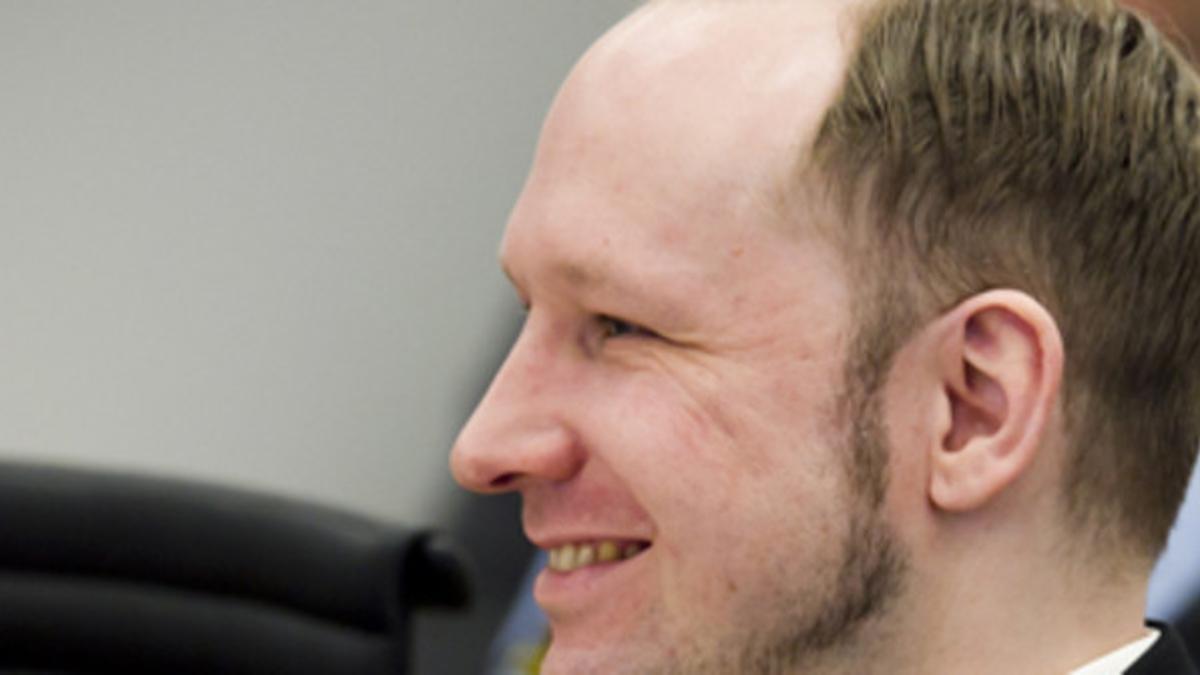 Anders Behring Breivik, acusado por matar 77 víctimas en Noruega