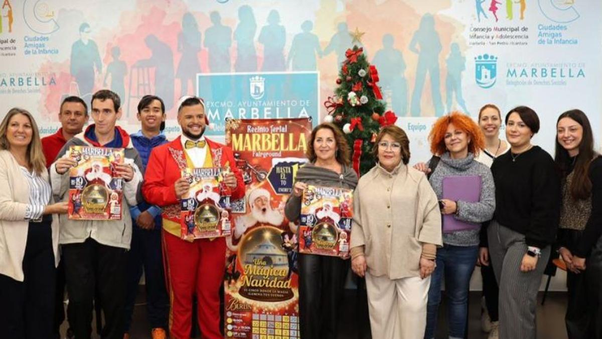 El Circo Berlín reparte 300 entradas a entidades sociales de Marbella