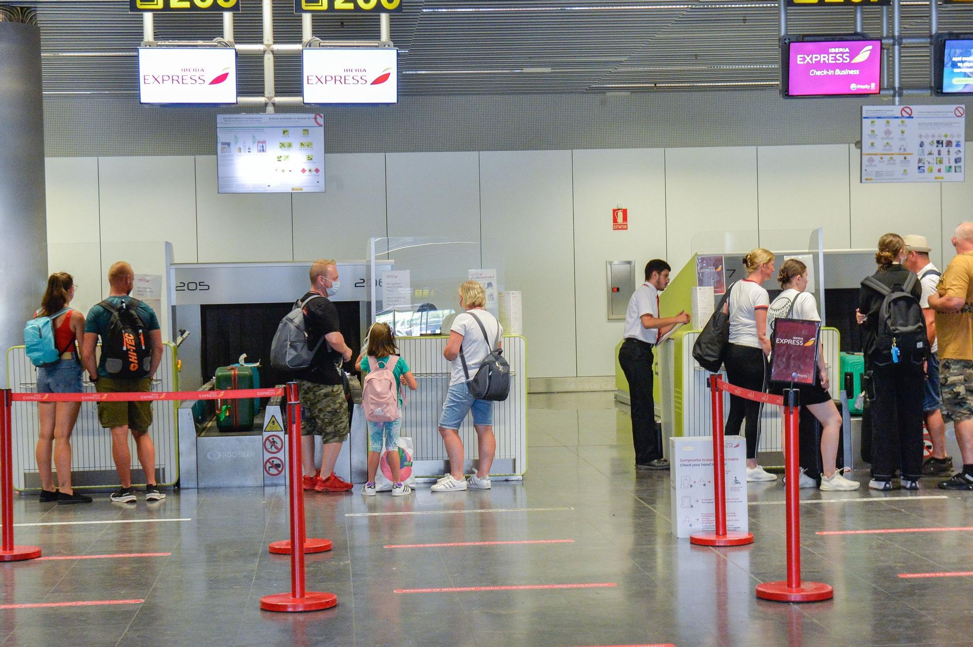 Huelga de compañías aéreas ben el Aeropuerto de Gran Canaria