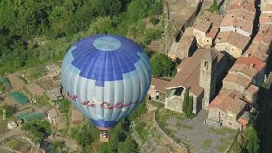 Volar en globus per la Garrotxa és una de les propostes.