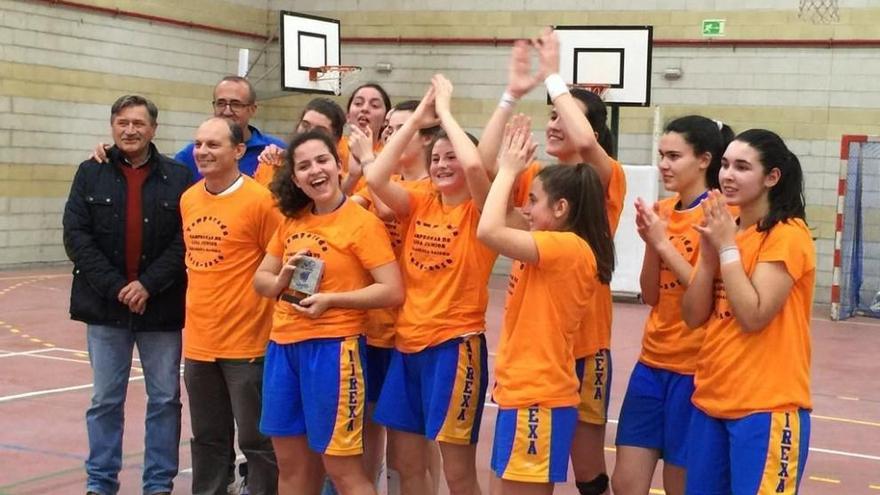 El Airexa femenino junior, campeón de la liga zonal