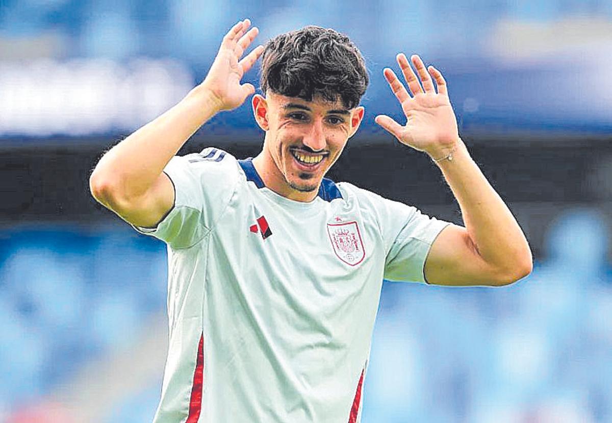 Diego López, con la selección.
