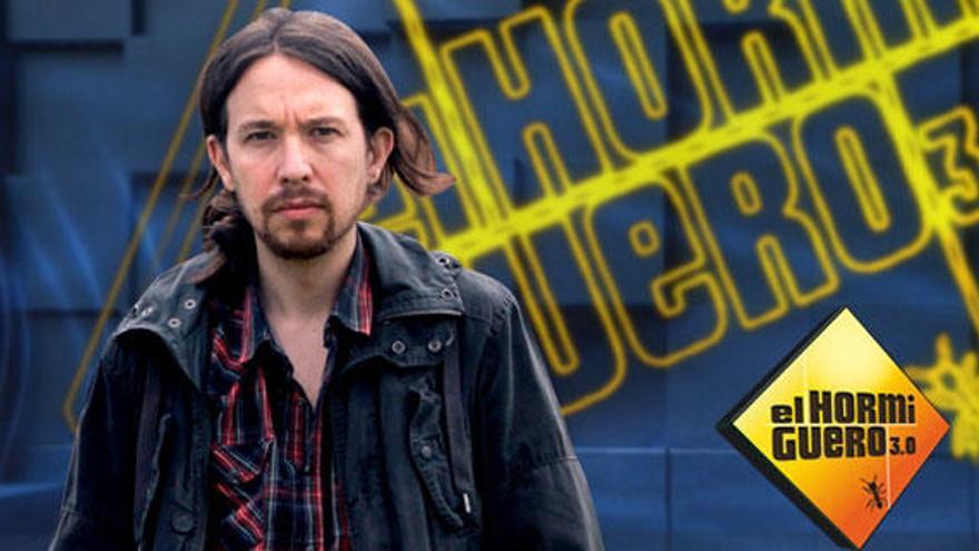 Pablo Iglesias visita &#039;El Hormiguero&#039;.