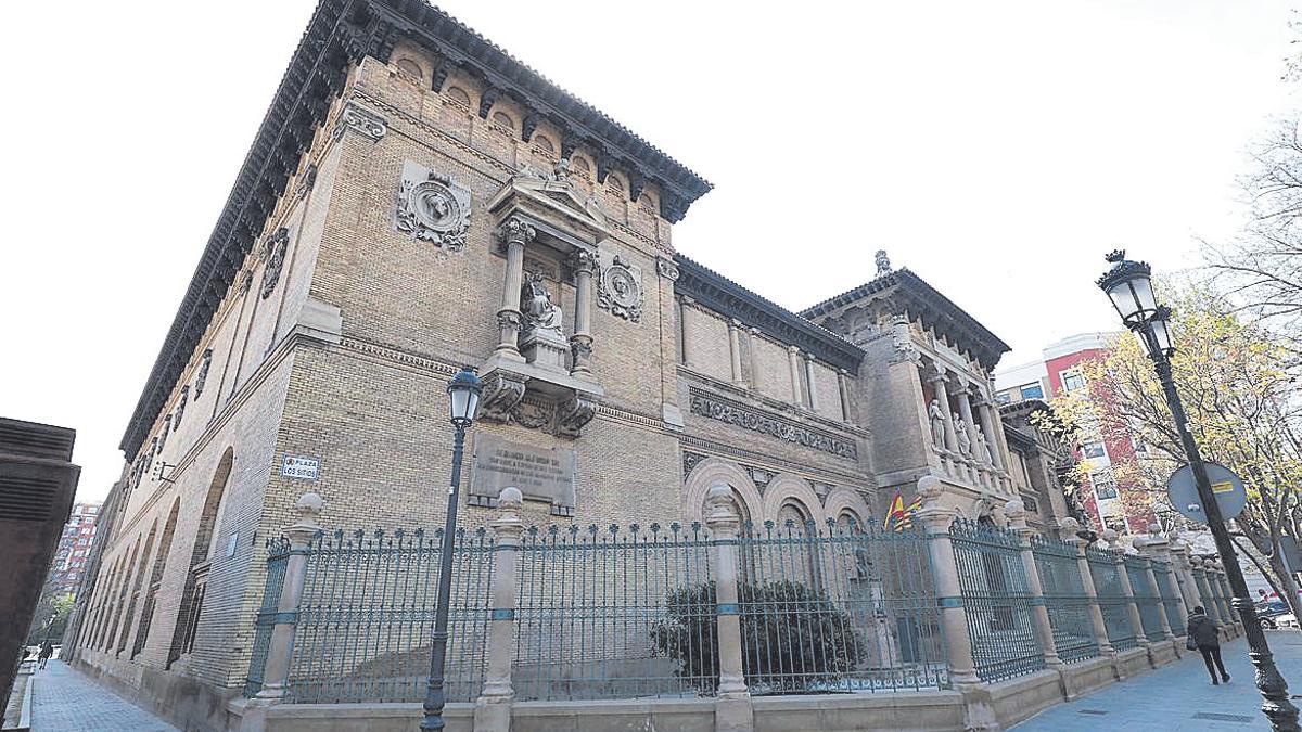 Museo de Zaragoza, uno de los vestigios de la exposición de 1908