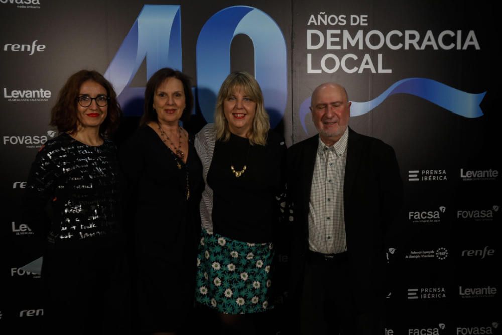 Gala de los 40 años de democracia local en Levante-EMV