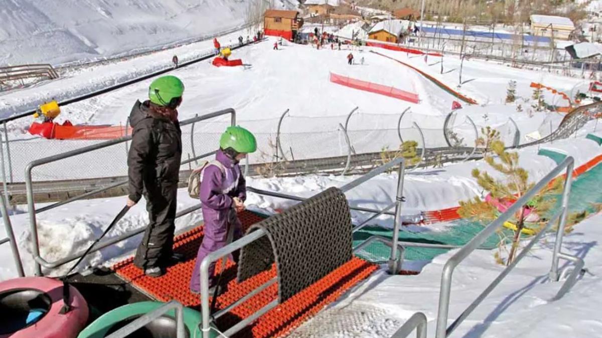Parque de atracciones Mirlo Blanco, en Sierra Nevada