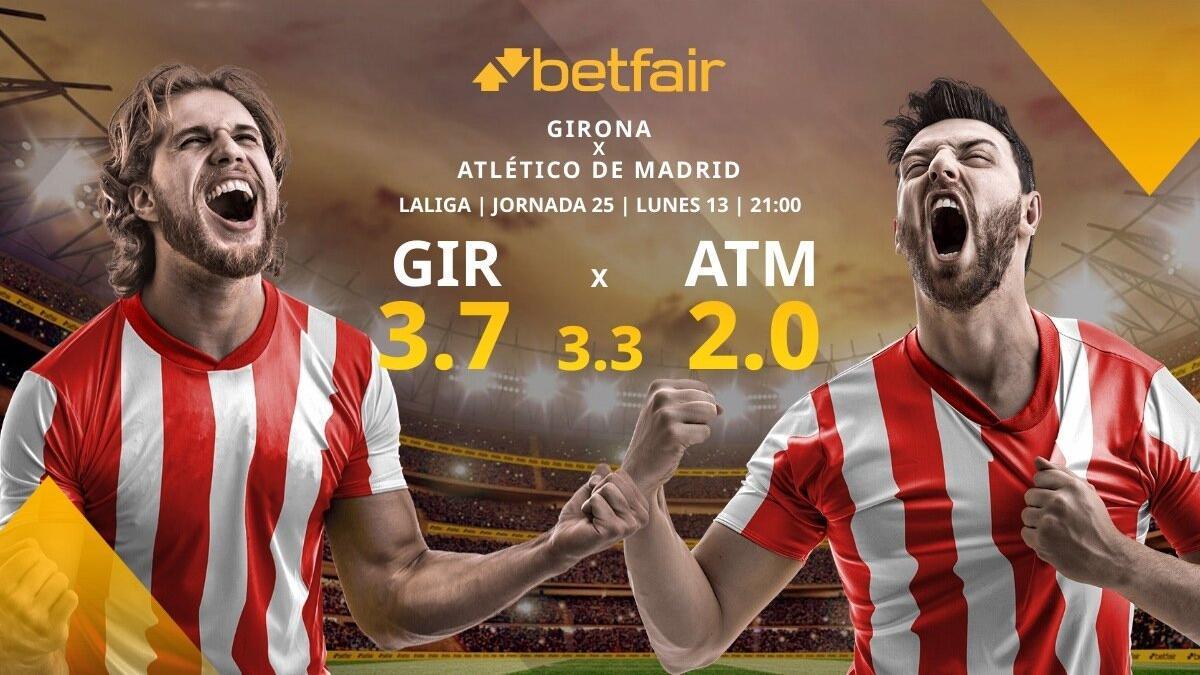 Girona FC vs. Club Atlético de Madrid: alineaciones, horario, TV, estadísticas y pronósticos