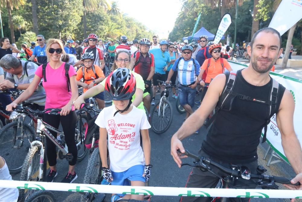 Málaga celebra el Día de la bici