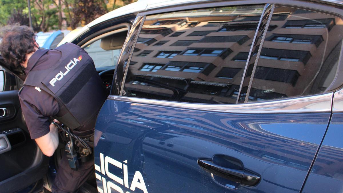 Imagen de archivo de un agente de Policía Nacional.
