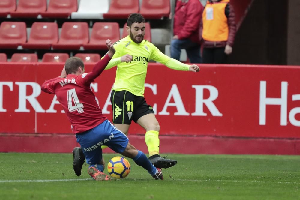 El Córdoba CF cae ante el Sporting.