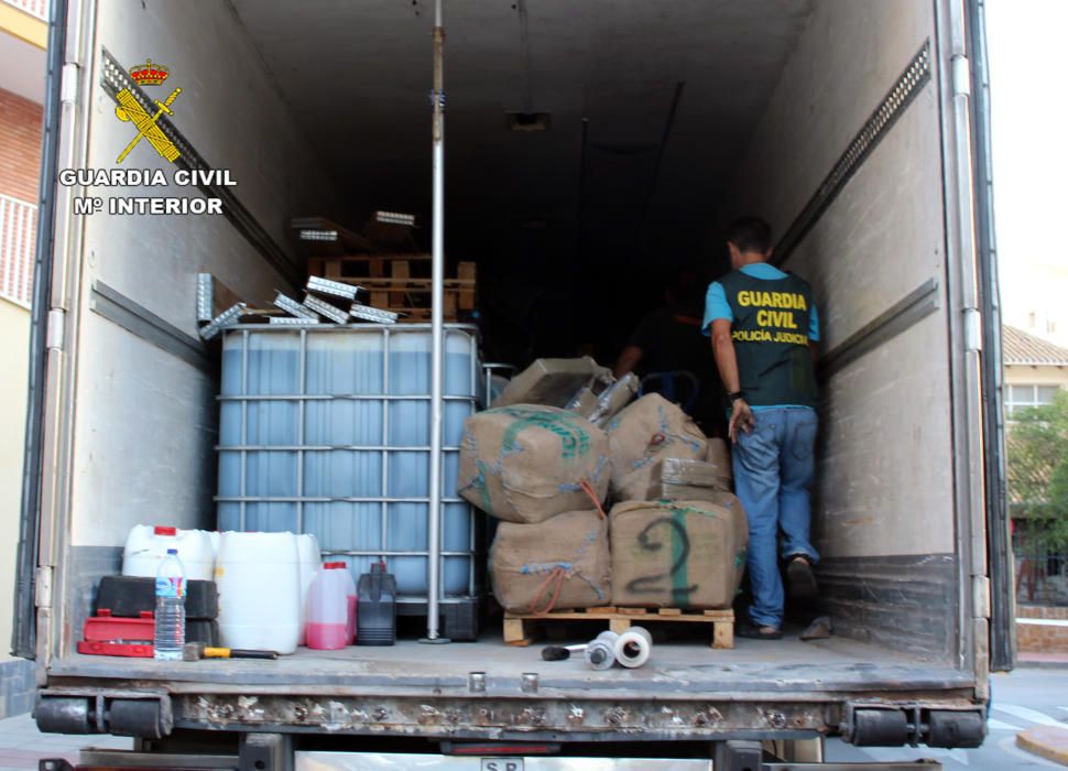 Cae una red de tráfico de hachís a nivel internacional