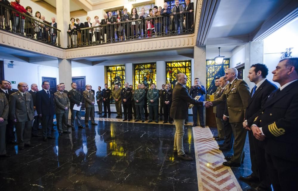 Conmemoración del XXII aniversario de la creación de la Delegación Militar de Oviedo