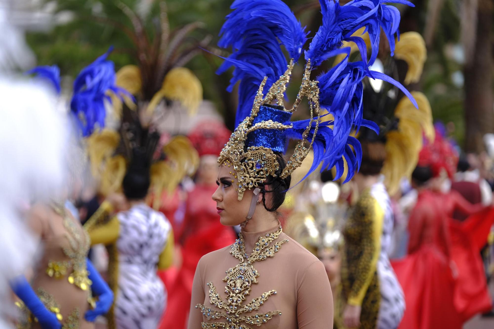 Encuentro de comparsas y batucadas del Carnaval de Las Palmas de Gran Canaria 2024