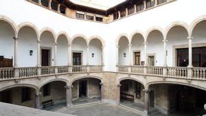 Patio interior de la Audiencia Provincial de Baleares.