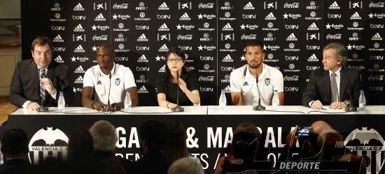 Así ha sido la presentación de Garay y Mangala