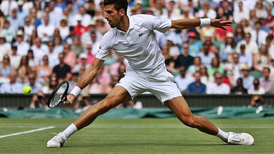 Novak Djokovic va guanyar el torneig de Wimbledon. | ADRIAN DENIS/EPC