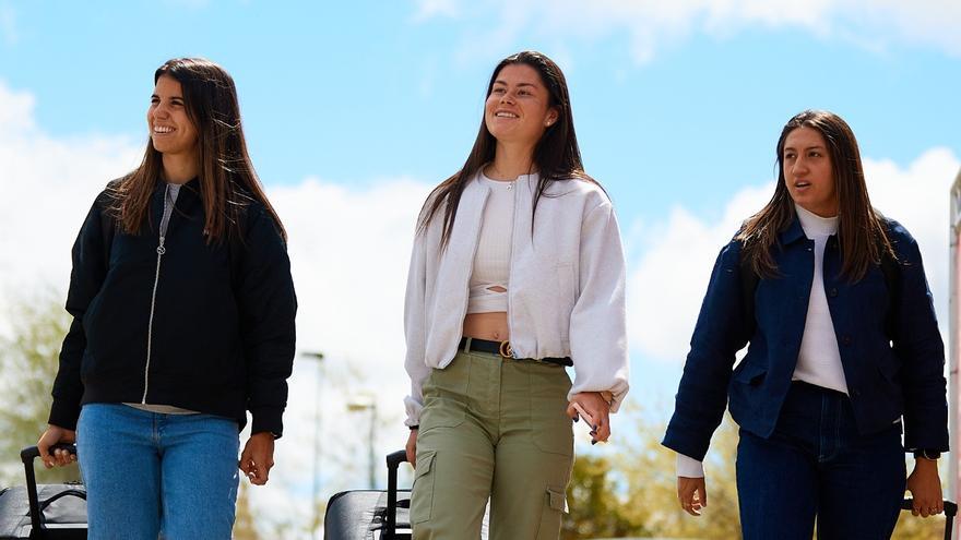 La alicantina Fiamma Benítez entrena en Madrid con La Roja