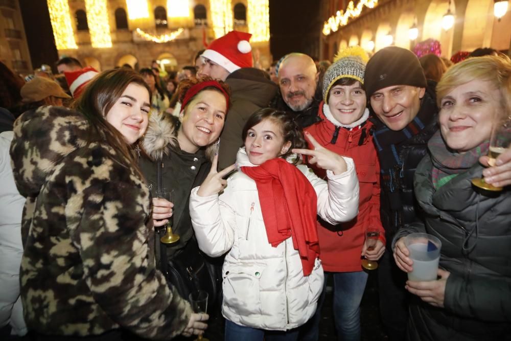 Nochevieja 2019 en Gijón