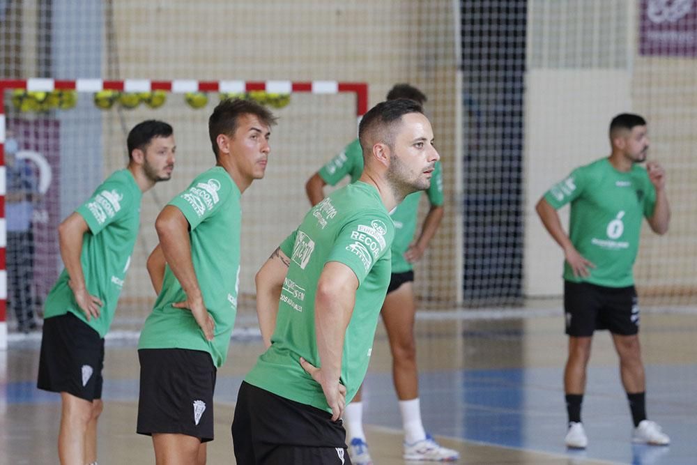 Primer entrenamiento del Córdoba Futsal