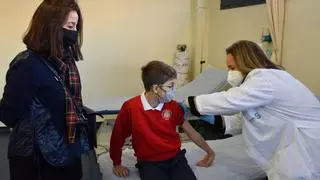 Andalucía inicia la vacunación de los niños de 6 y 7 años