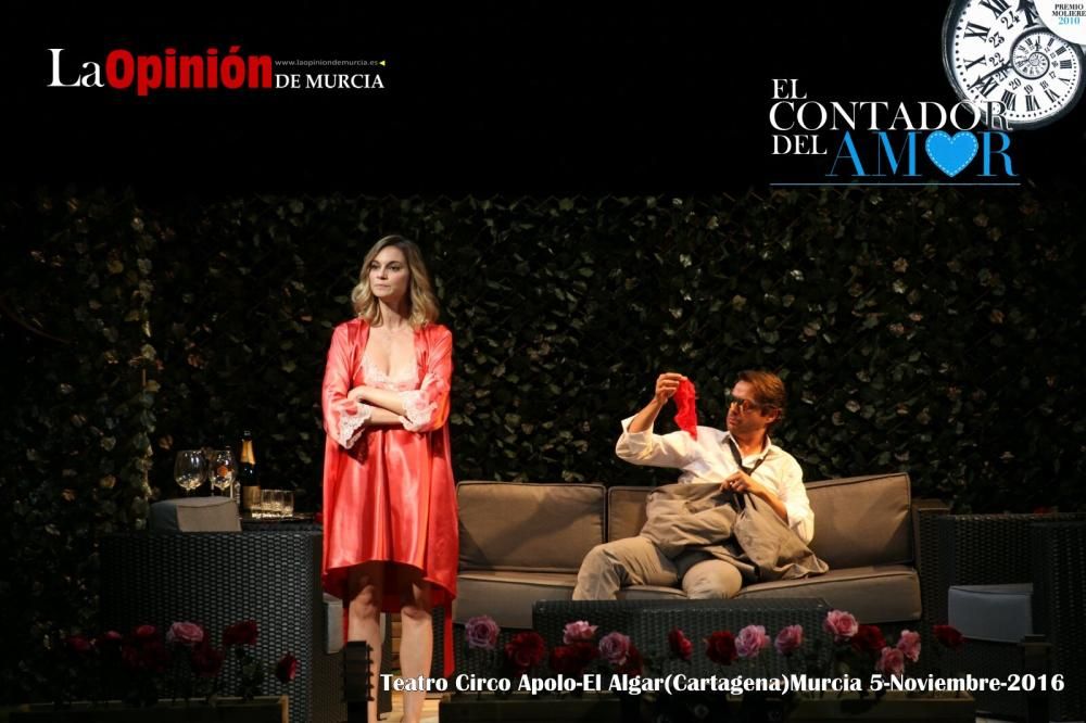 Obra de teatro "El contador del amor" en el Teatro