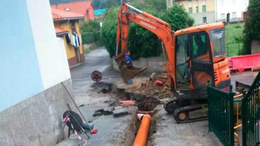 Cornellana soluciona las eternas inundaciones en los sótanos