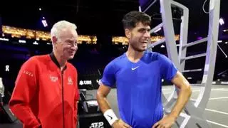 McEnroe alucina con Alcaraz: "¿Cómo demonios puede estar tan feliz en pista? Es asombroso"