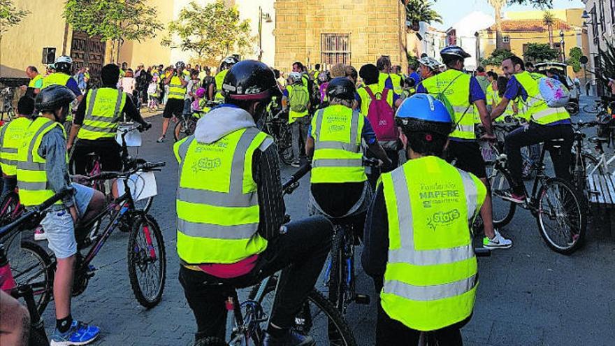 Una de las acciones del proyecto &#039;Biciguagua&#039;.