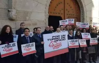 El turno de oficio cae en picado en Zamora: casi la mitad de los abogados se borran