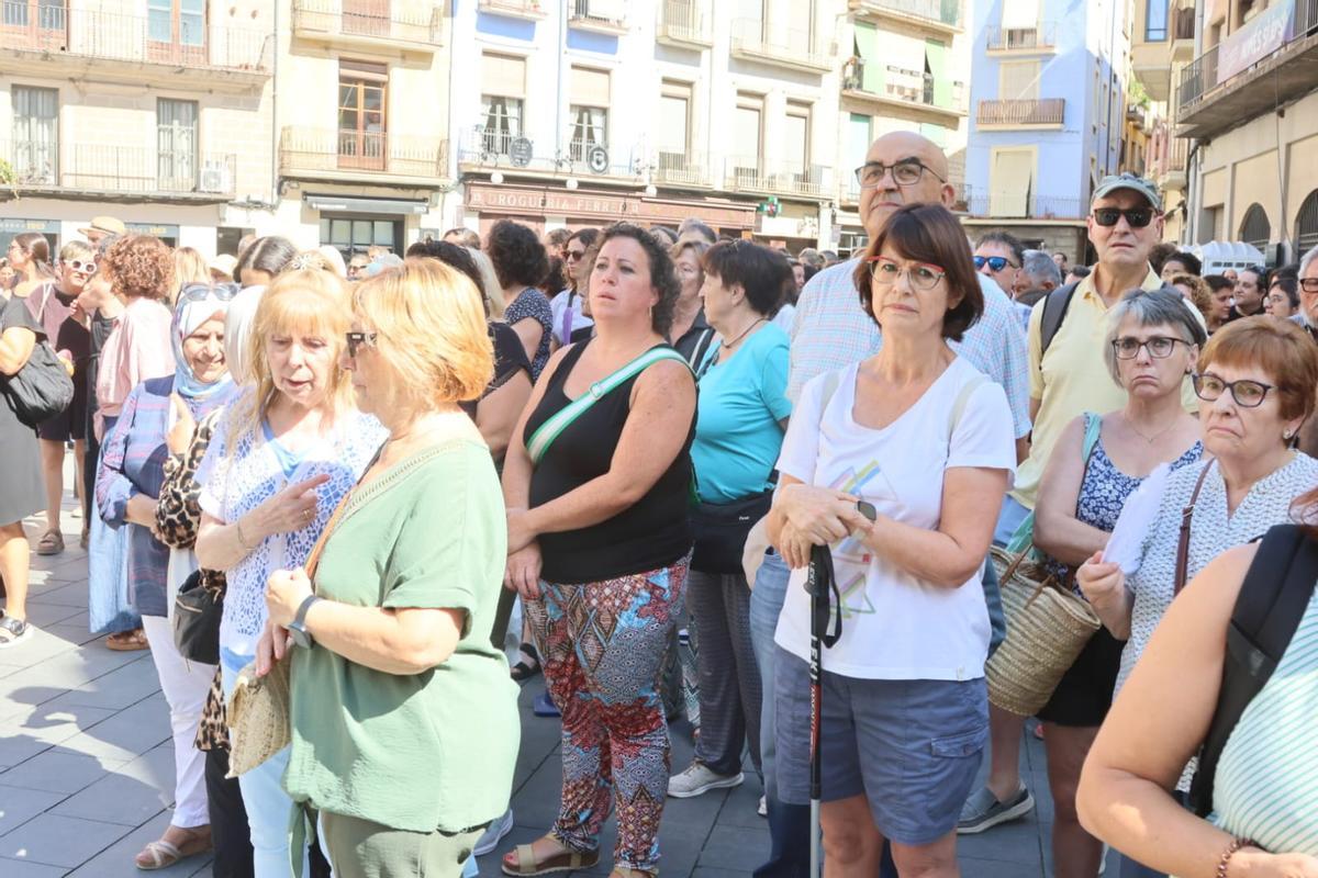 Minut de silenci pel crim de Carles Vilajosana a Manresa