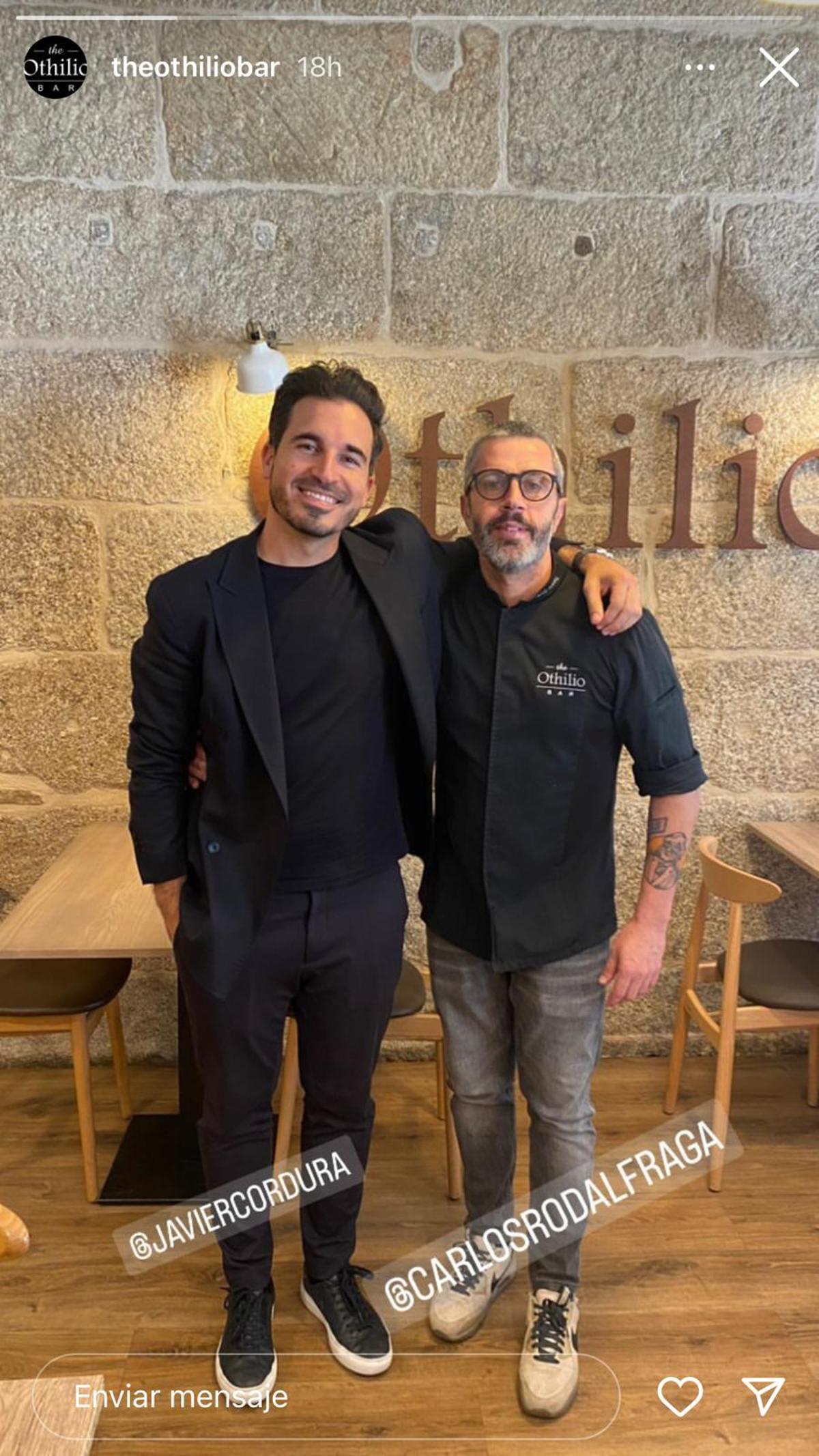 Javier Castillo en su paso por The Othilio Bar